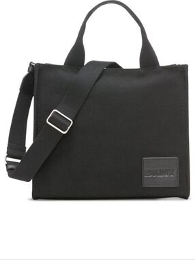 DKNY Hadlee Medium Cotton Tote Crossbody Bag